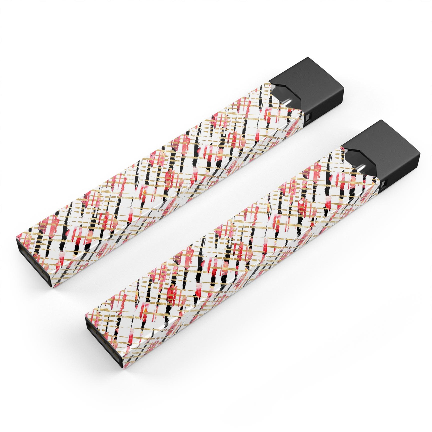 Karamfila Watercolo Poppies V20 skin-wrap for JUUL device featuring vibrant poppy design and protective layers.